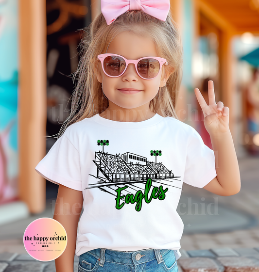 (NEW) Youth EAGLES BLEACHERS Top