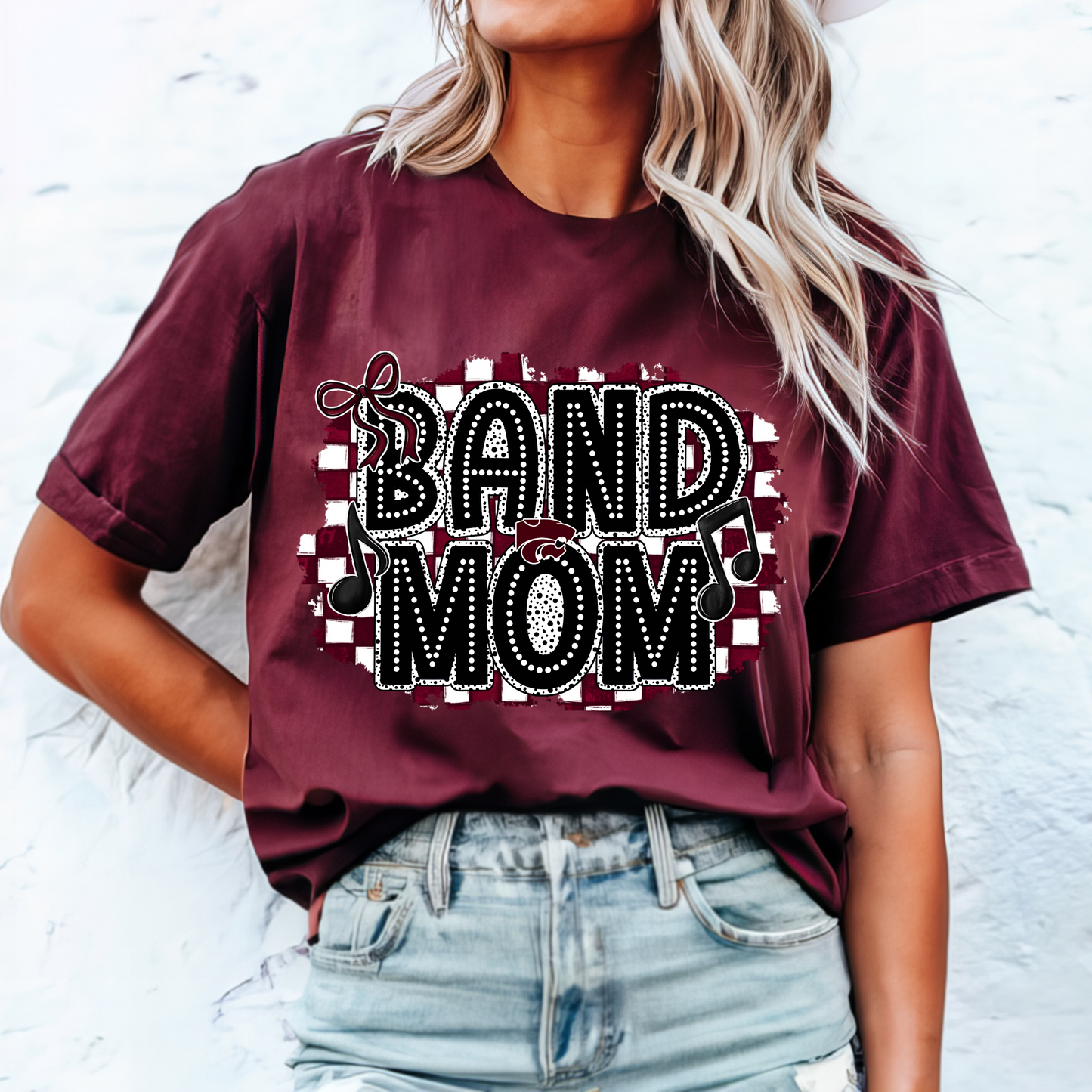 BAND MOM - CALLISBURG WILDCATS tee