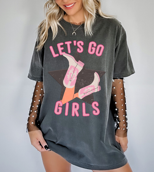 LET’S GO GIRLS Vintage tee