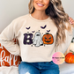 BOO Faux Glitter Top