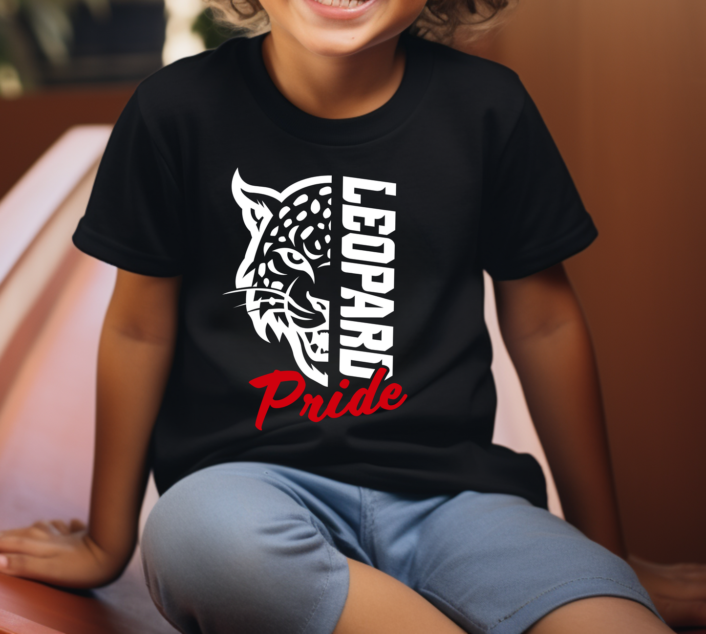 Youth LEOPARD PRIDE Top