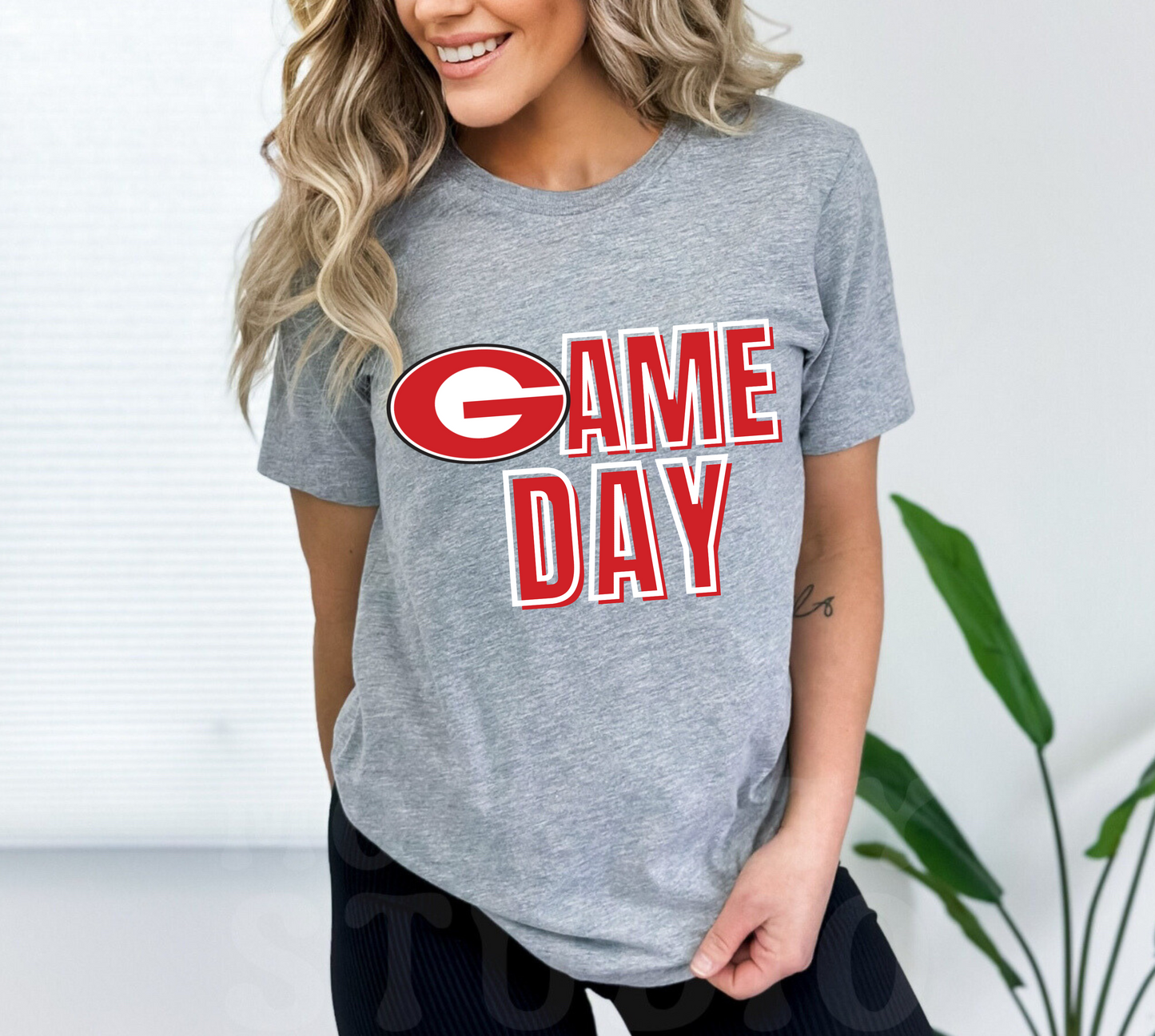 GAME DAY LEOPARDS tee