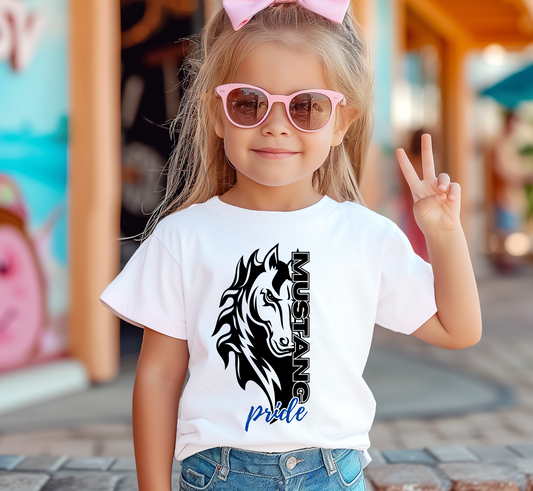 Youth MUSTANG PRIDE Mascot Top