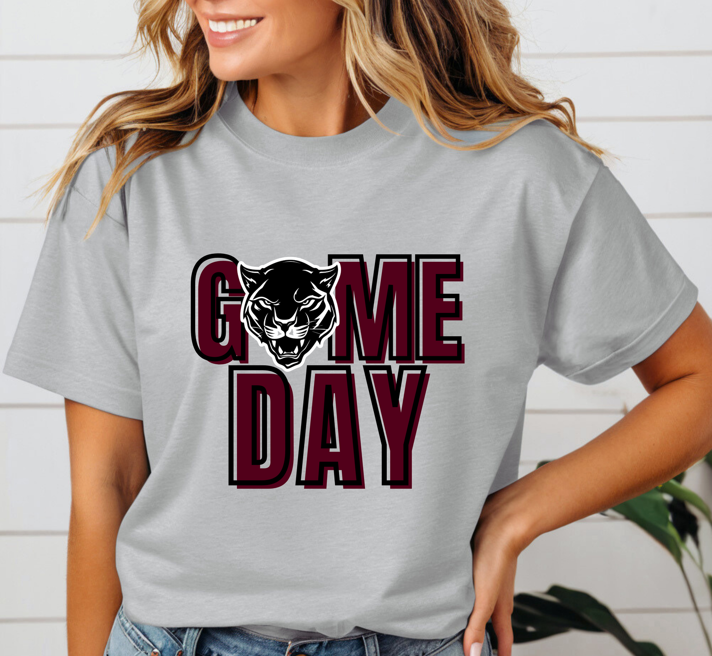 GAME DAY PANTHERS tee