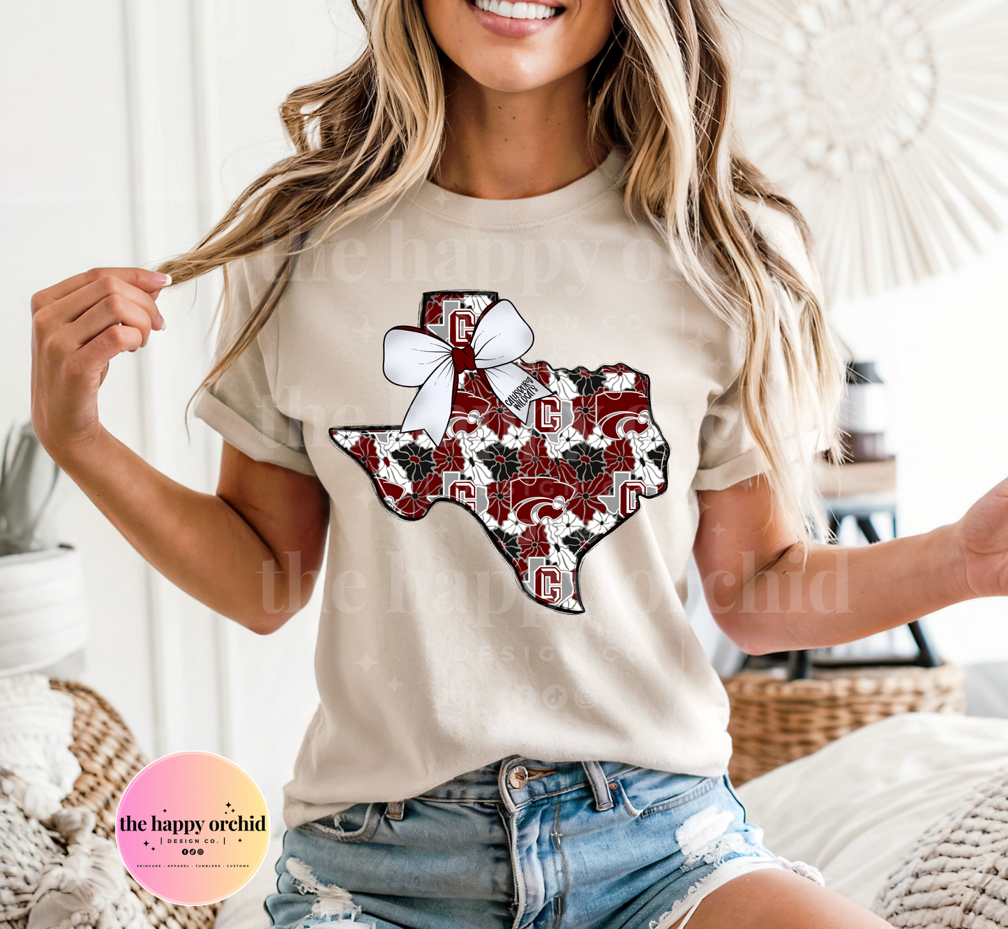 NEW CALLISBURG WILDCATS State Bow tee