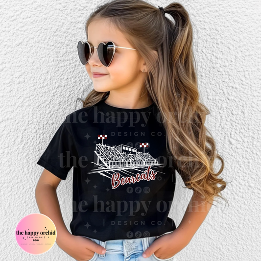 (NEW) Youth BEARCATS BLEACHERS Top