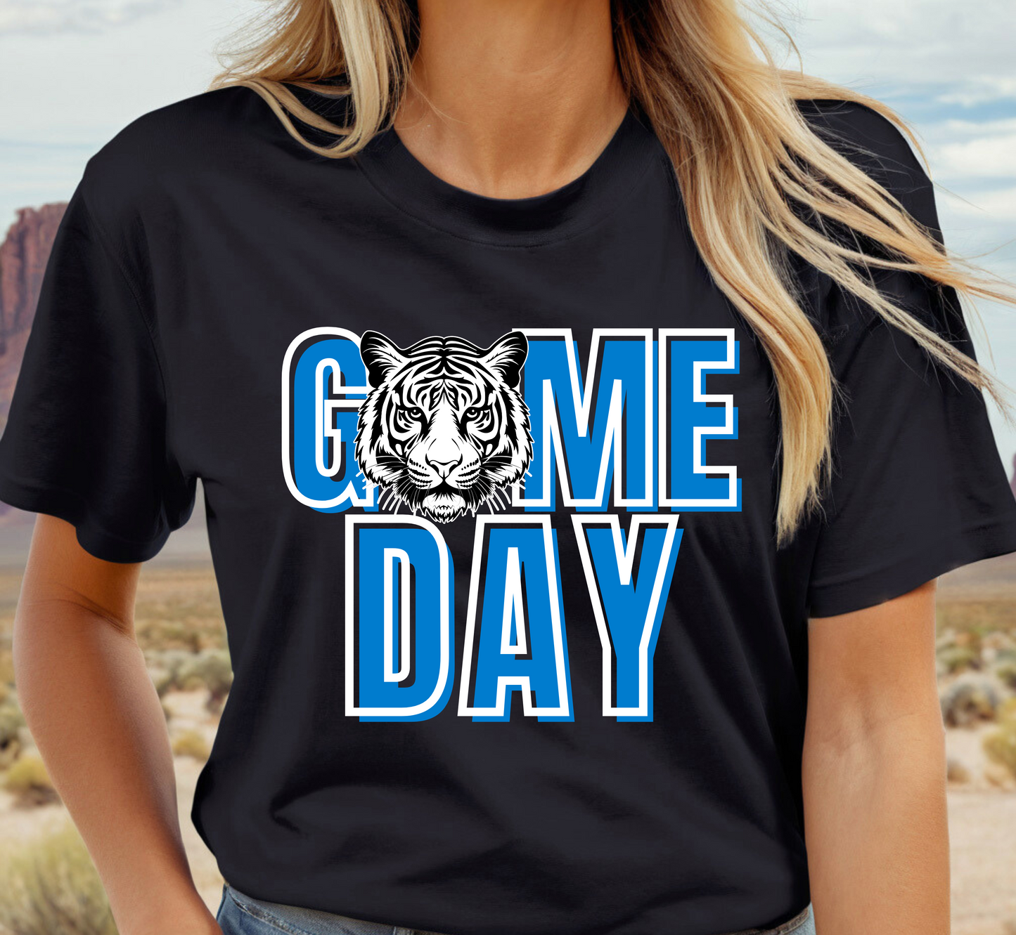 GAME DAY TIGERS tee