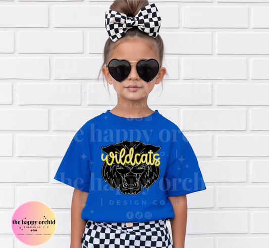 Youth WILDCATS MASCOT Top