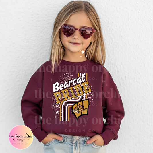 (NEW) Youth BEARCAT PRIDE Top