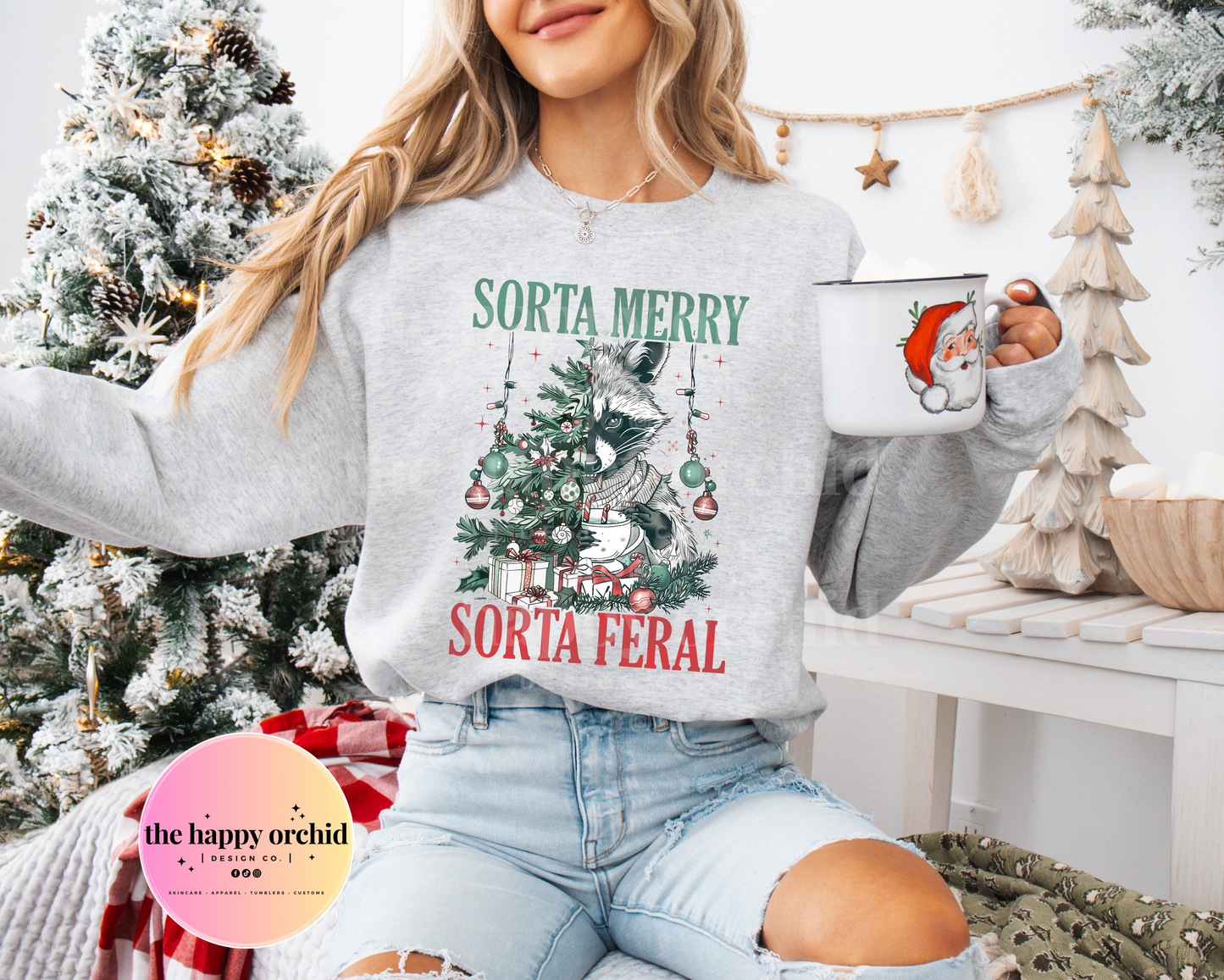 SORTA MERRY SORTA FERAL Top