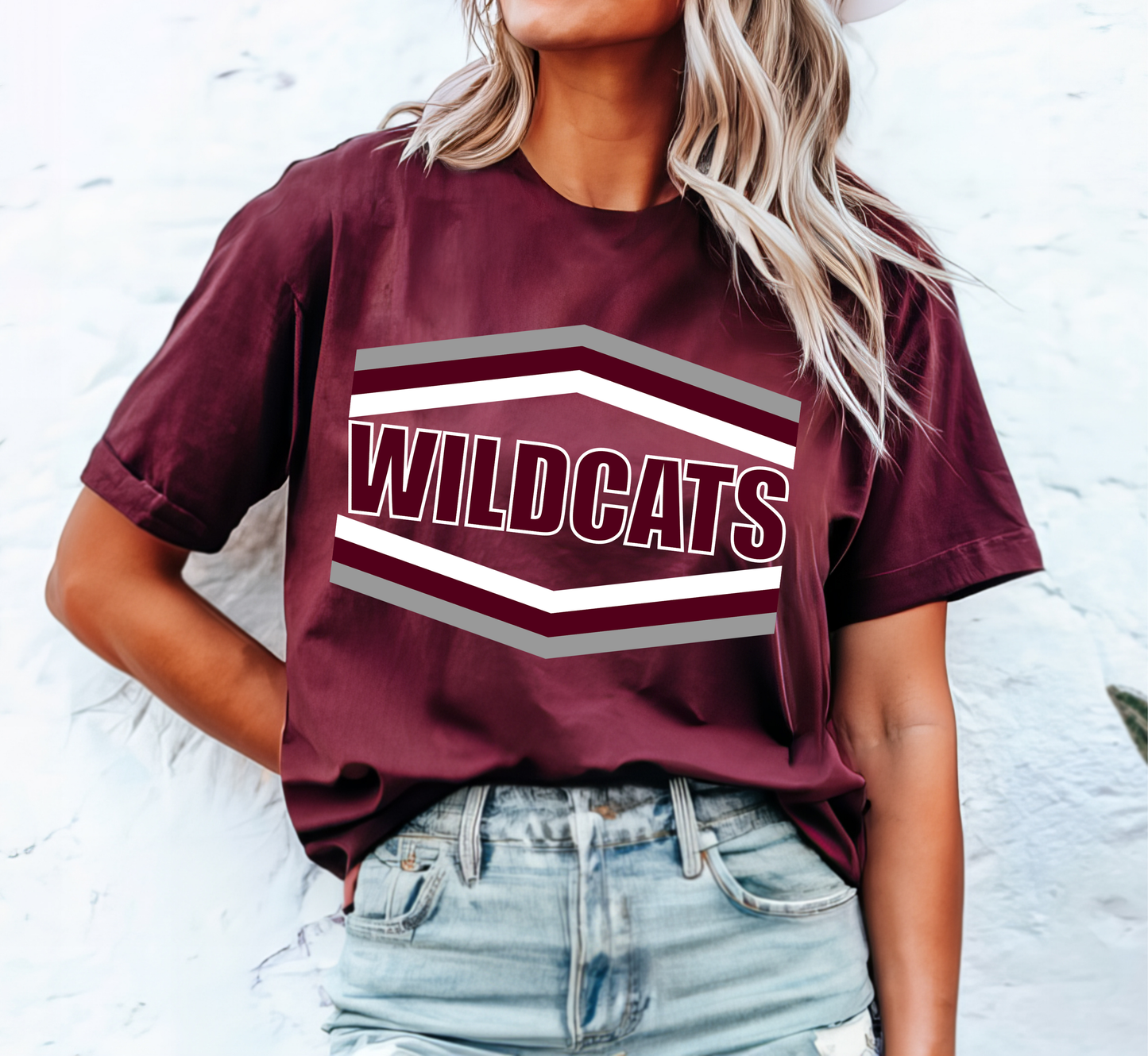 WILDCATS ARROW BLOCK top