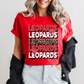 LEOPARDS Stacked tee