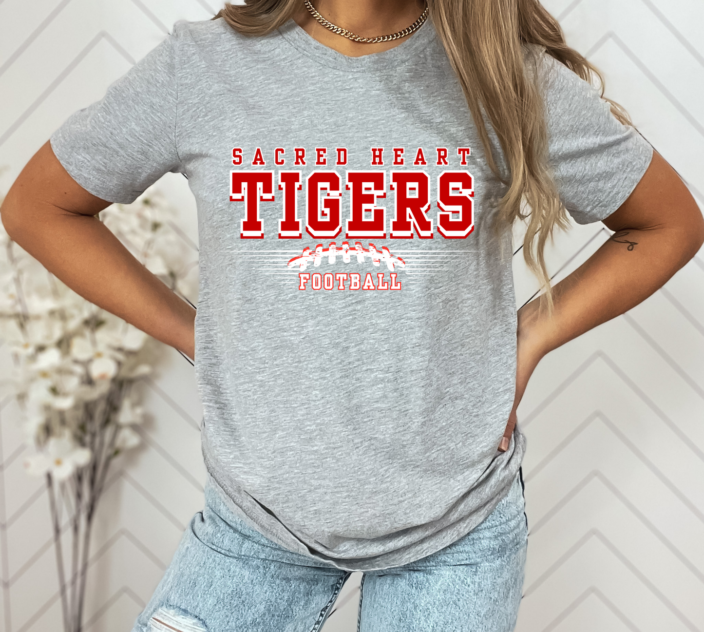 Youth SACRED HEART TIGERS FOOTBALL Top