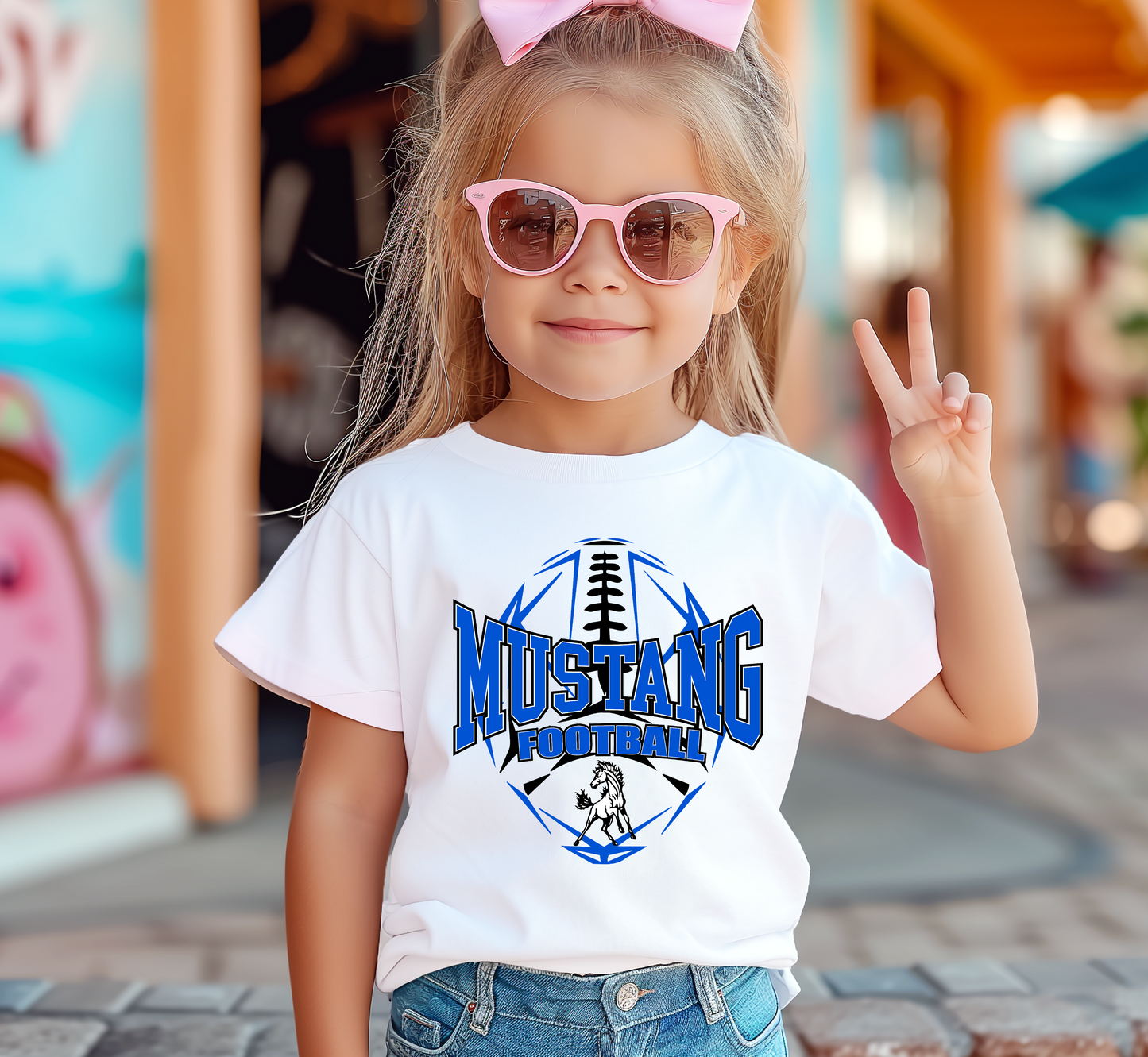 Youth MUSTANGS FOOTBALL Top