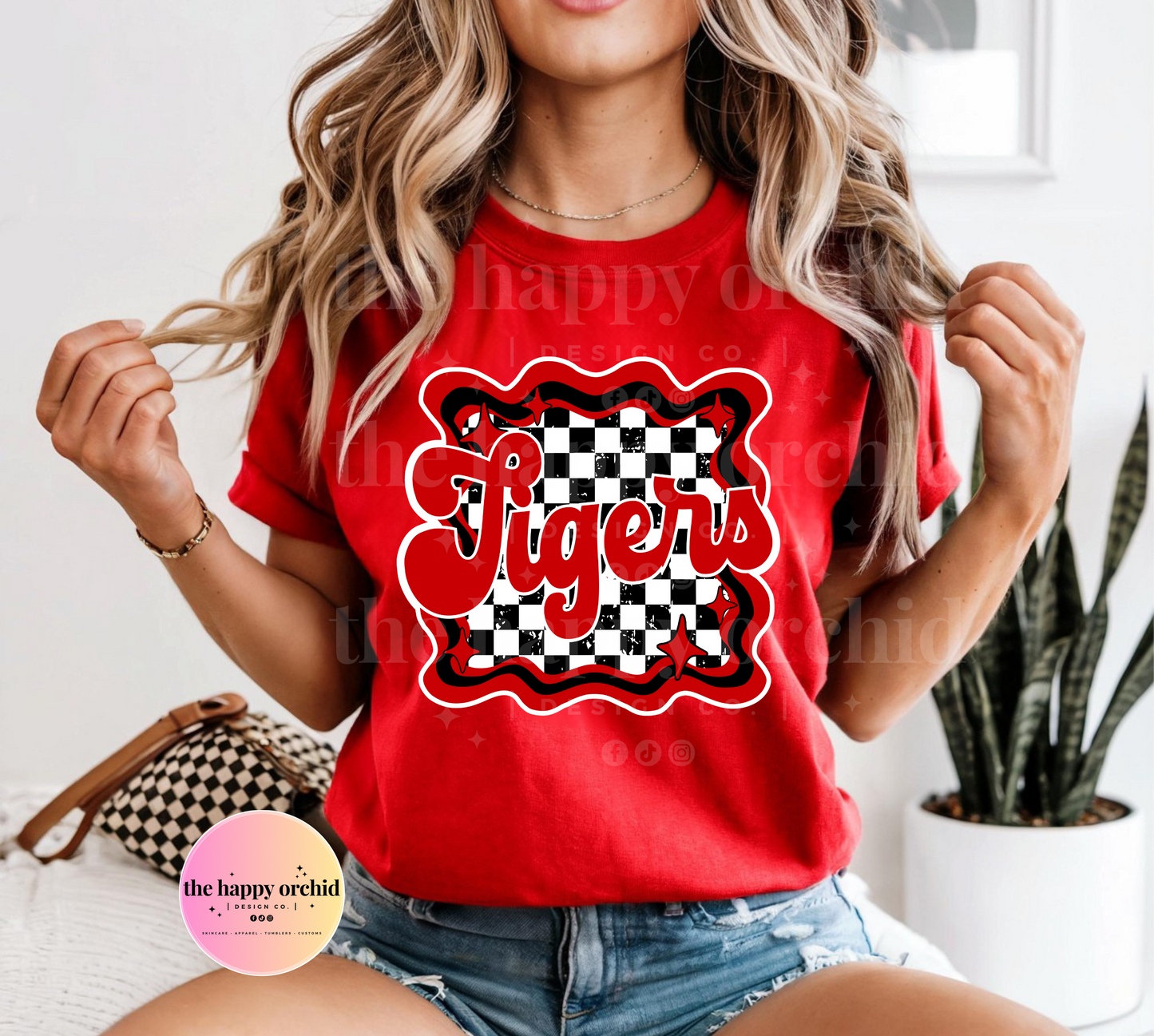 (NEW) TIGERS Retro Top