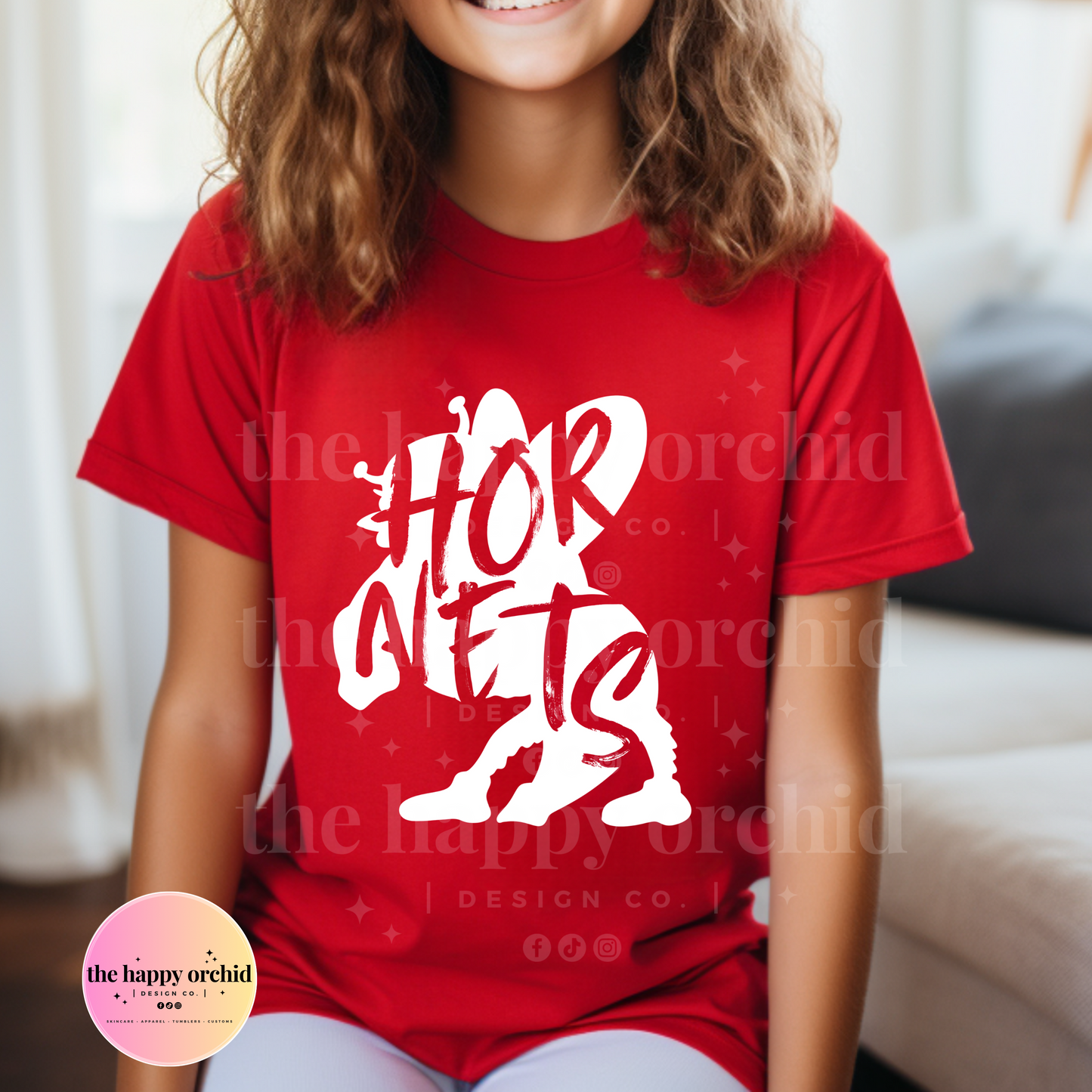 (NEW) Youth HORNETS MASCOT Top