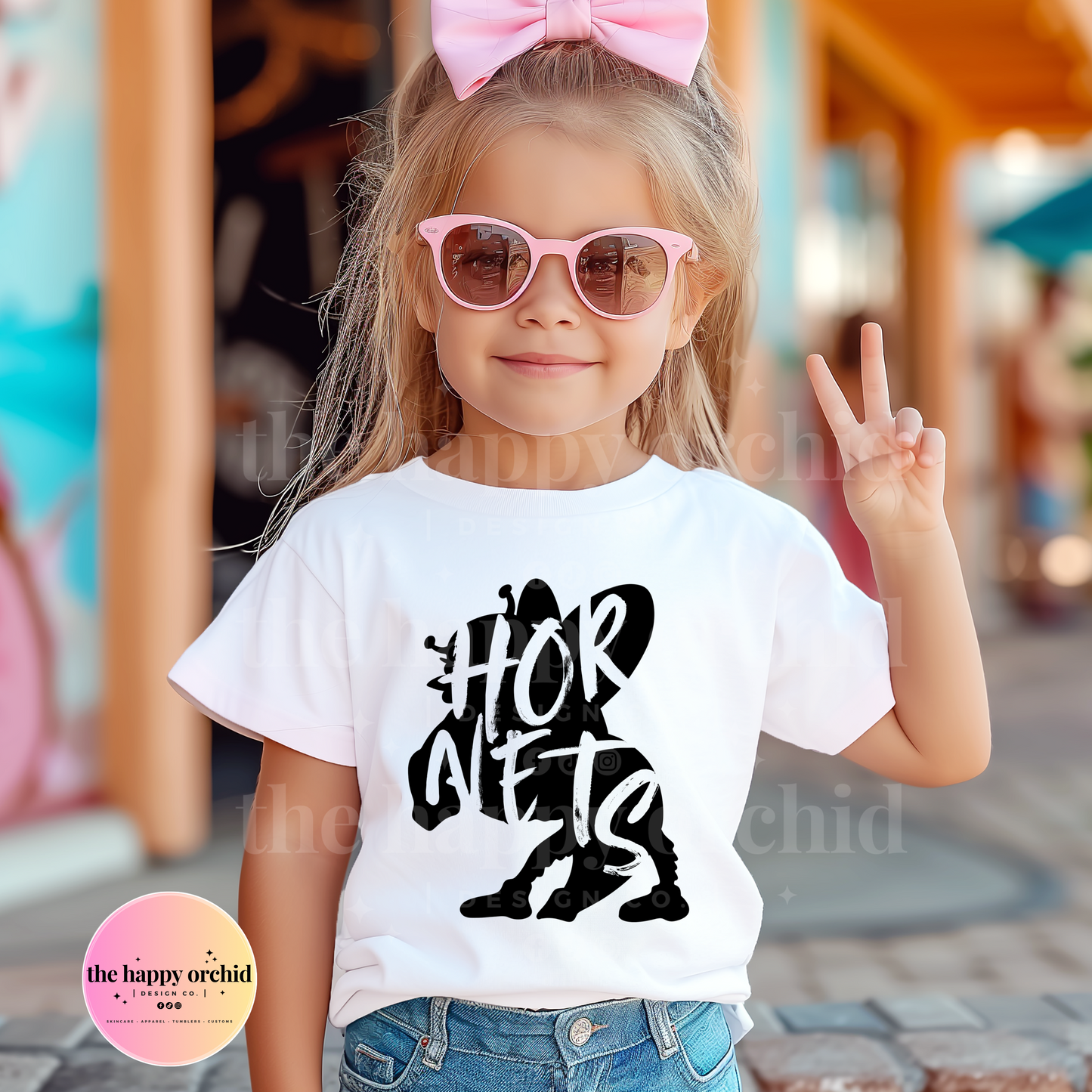 (NEW) Youth HORNETS MASCOT Top
