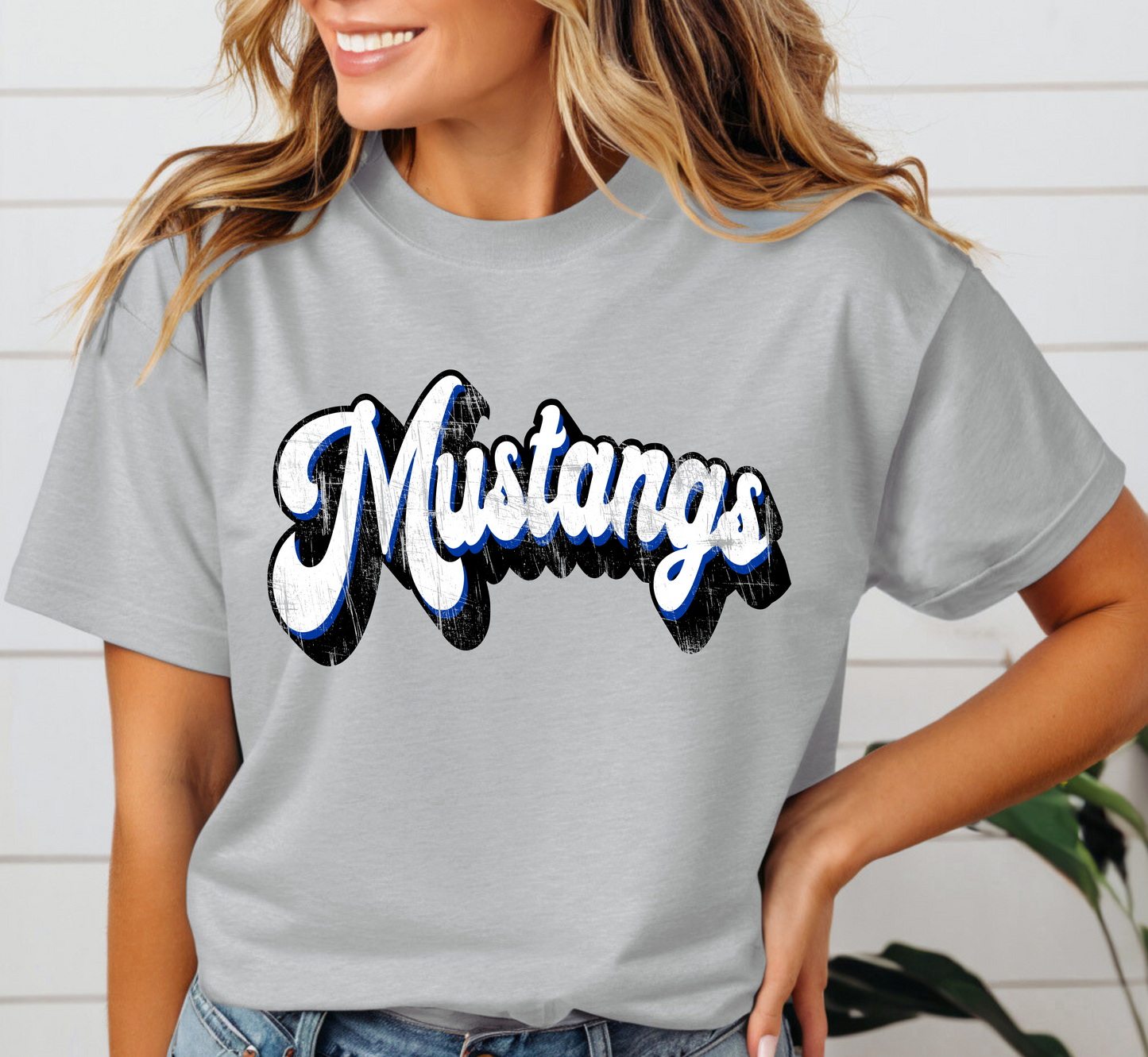 RETRO MUSTANGS tee