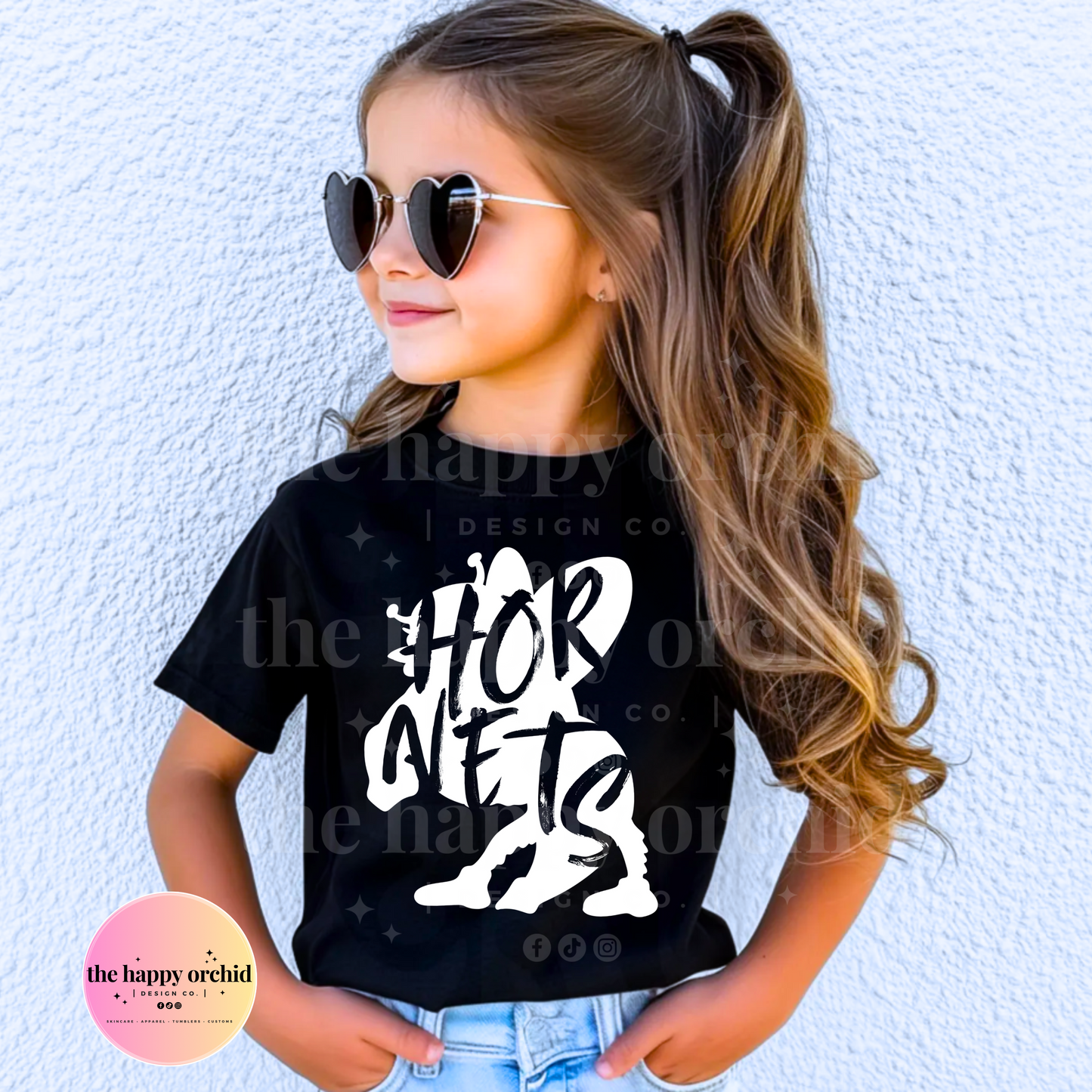 (NEW) Youth HORNETS MASCOT Top
