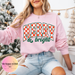 MERRY & BRIGHT Checkered Top