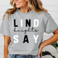 LINDSAY KNIGHTS tee