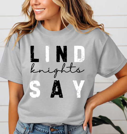 LINDSAY KNIGHTS tee