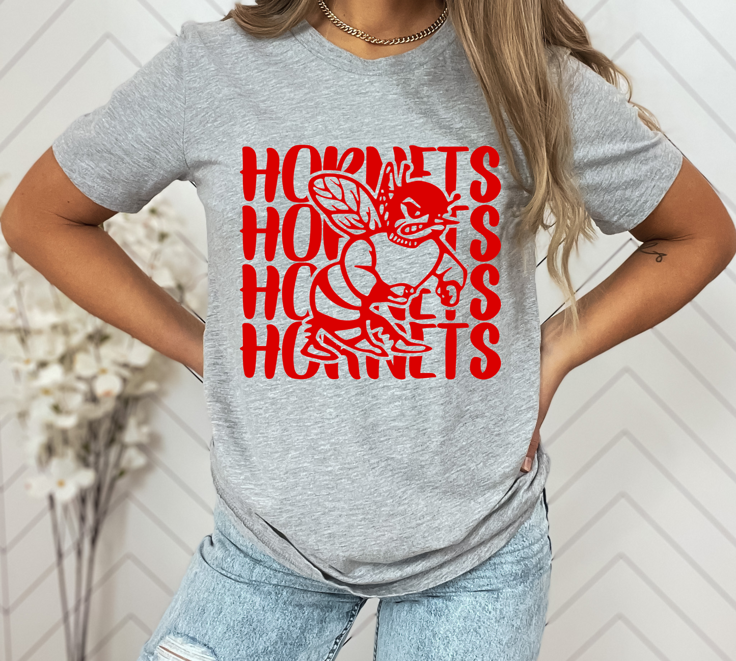 Youth HORNETS MASCOT Top