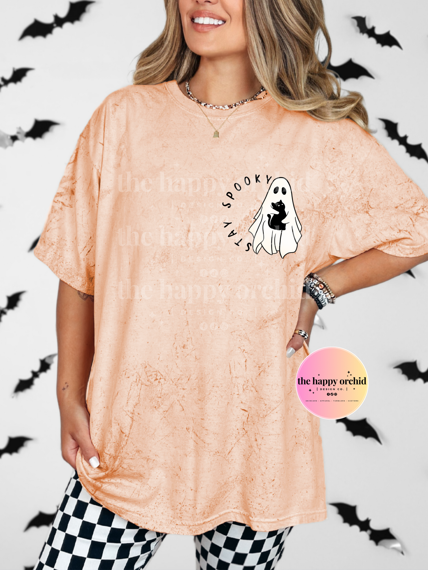 STAY SPOOKY Color Blast Top