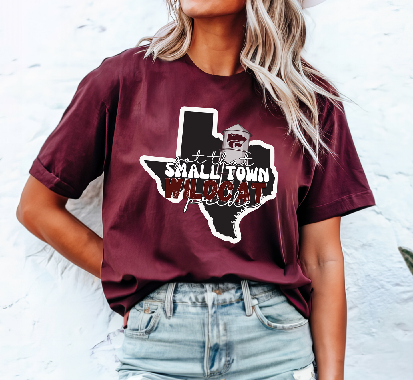 SMALL TOWN WILDCAT PRIDE tee