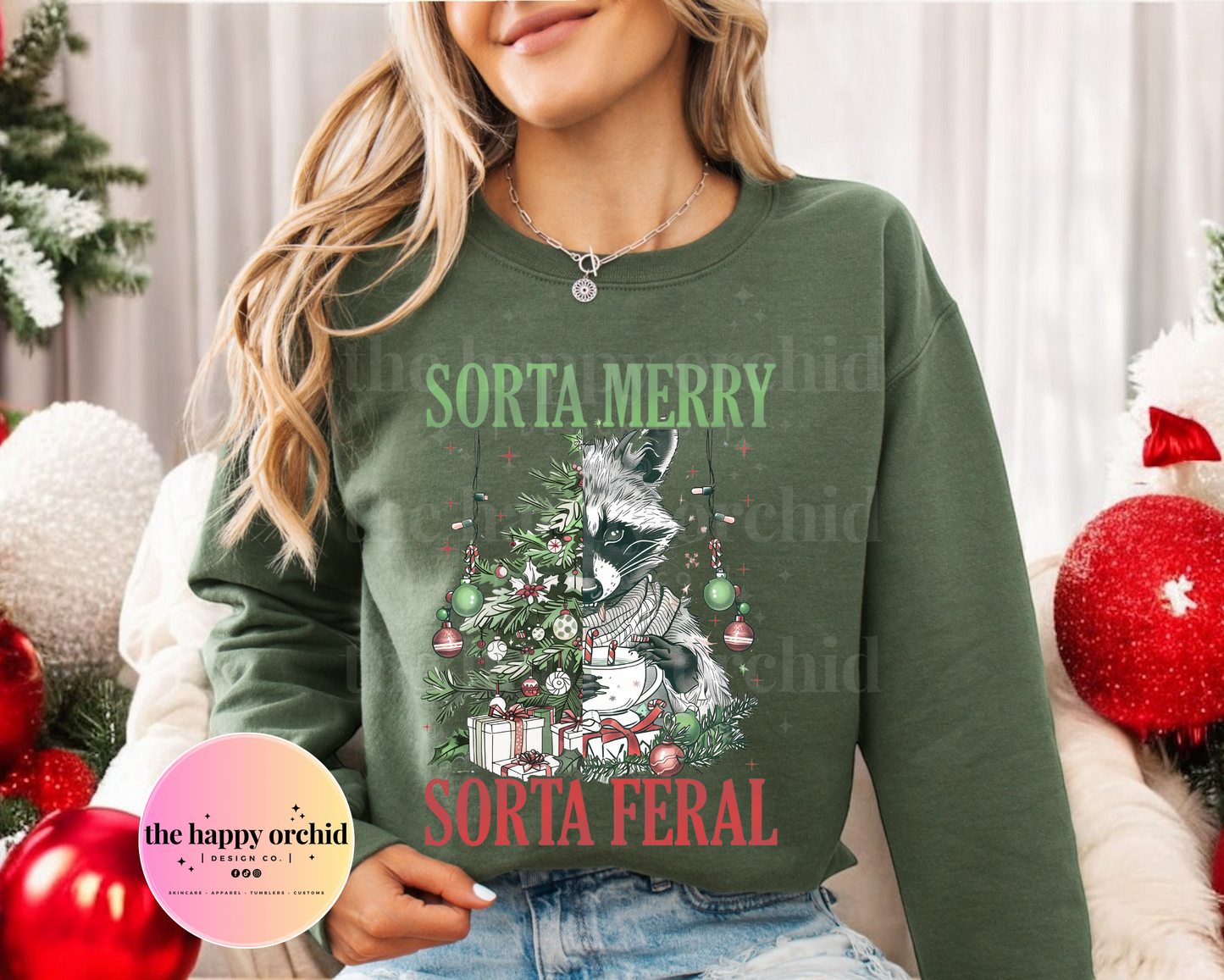 SORTA MERRY SORTA FERAL Top