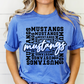 MUSTANGS tee