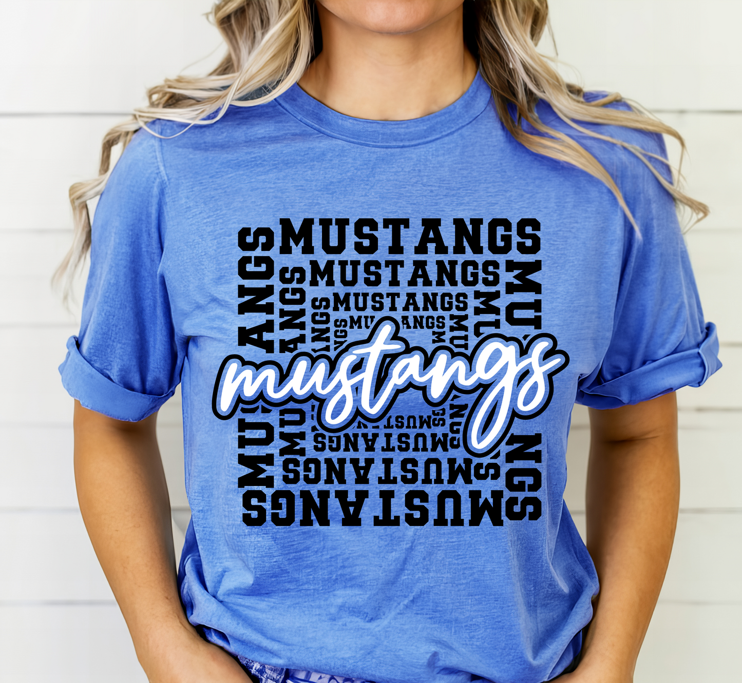 MUSTANGS tee