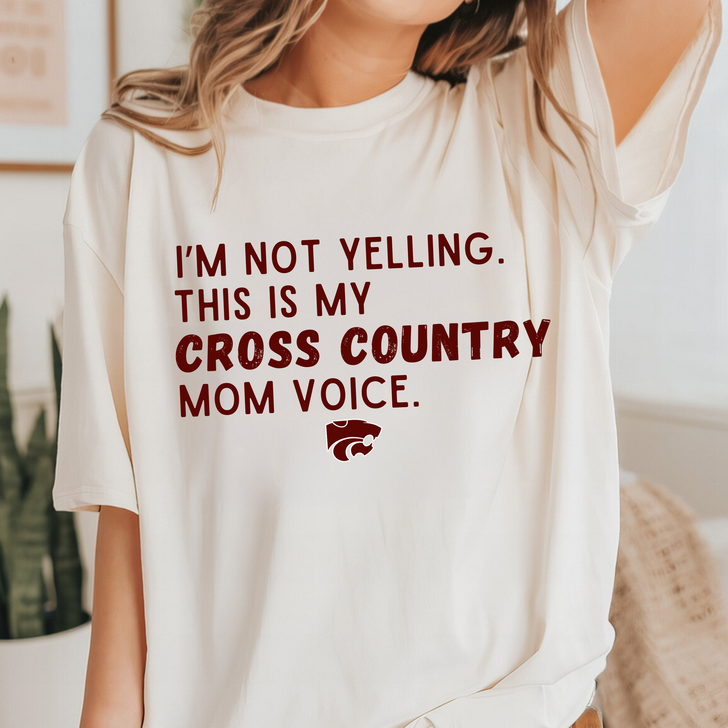 THIS IS MY CROSS COUNTRY VOICE tee