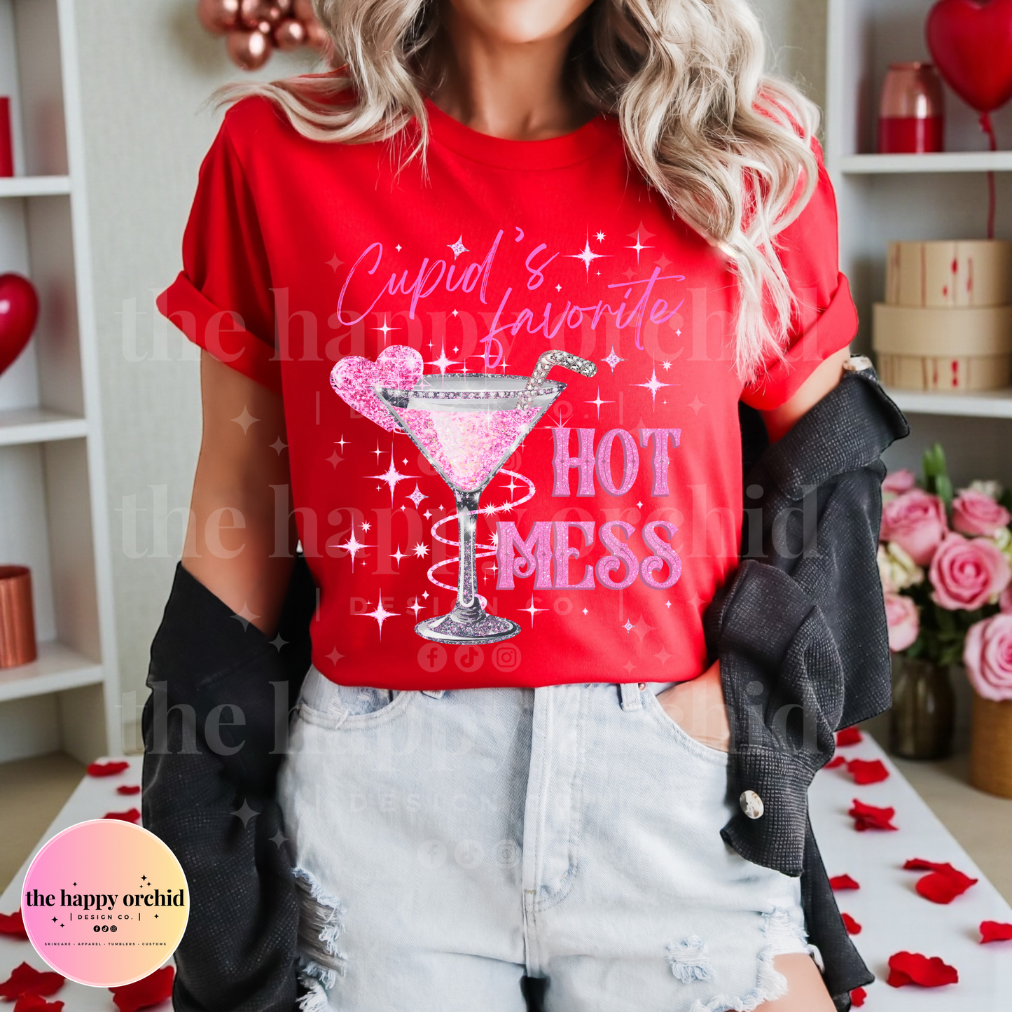 (NEW) CUPID’S FAVORITE HOT MESS Valentine’s Top