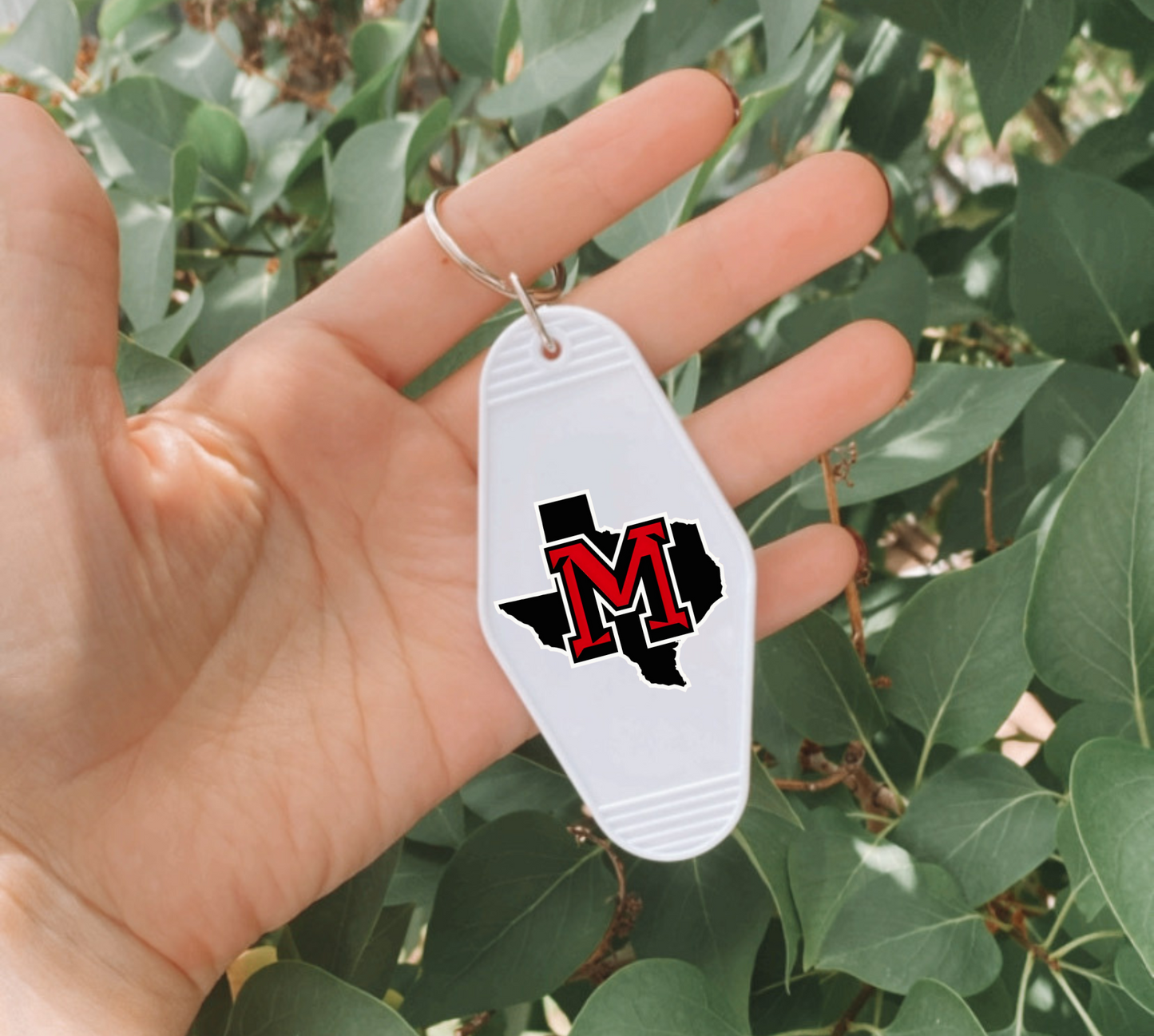 MUENSTER HORNET Motel Keychain - WHITE