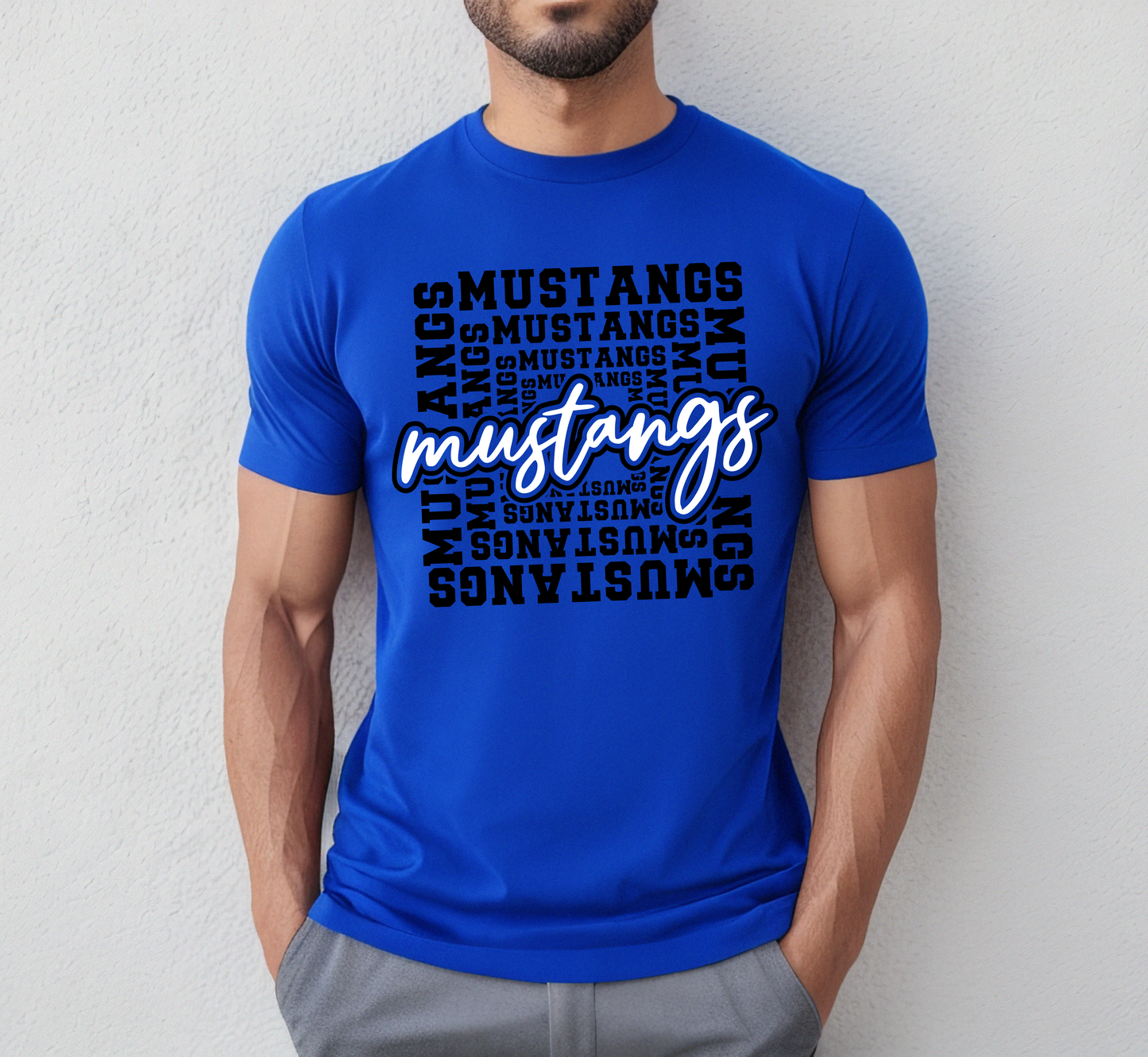 MUSTANGS tee