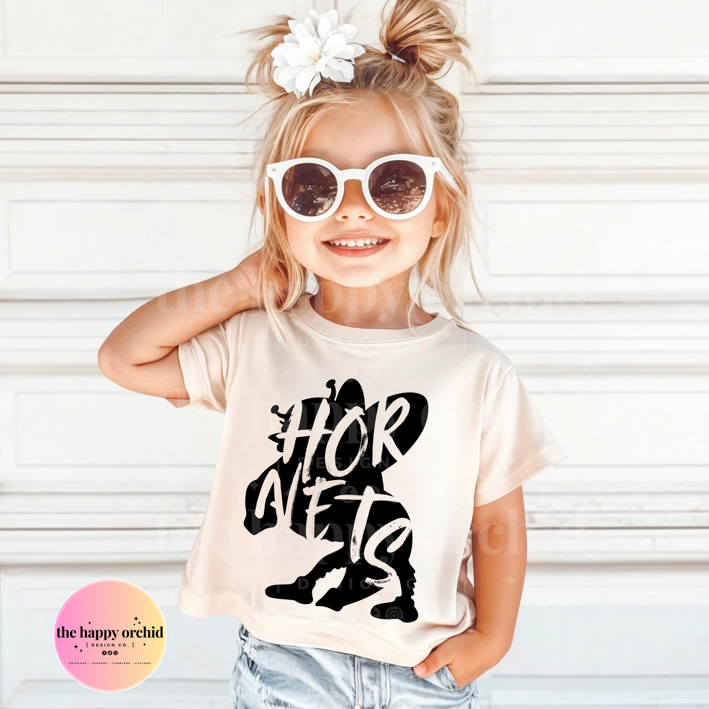 (NEW) Youth HORNETS MASCOT Top