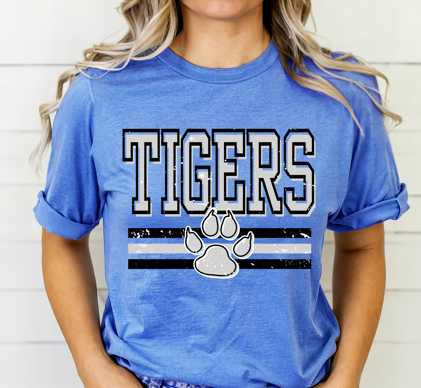 TIGERS Paw Logo tee