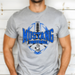 MUSTANG FOOTBALL tee