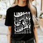 LINDSAY KNIGHTS Retro Wave tee