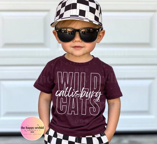 NEW Youth Callisburg WildcatsTop