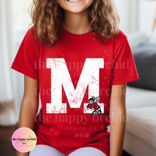 (NEW) Youth MUENSTER HORNETS Letterman Top