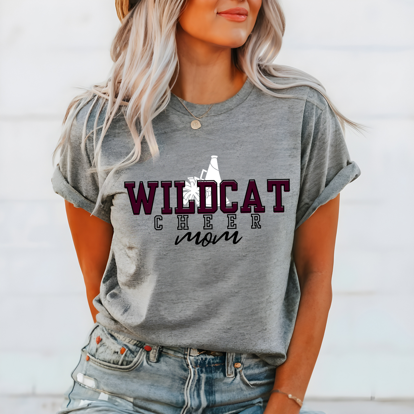 WILDCAT CHEER MOM tee