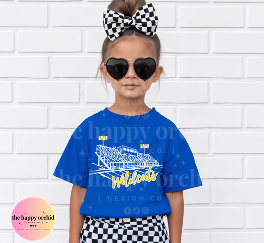 Youth THACKERVILLE WILDCATS Bleachers Top