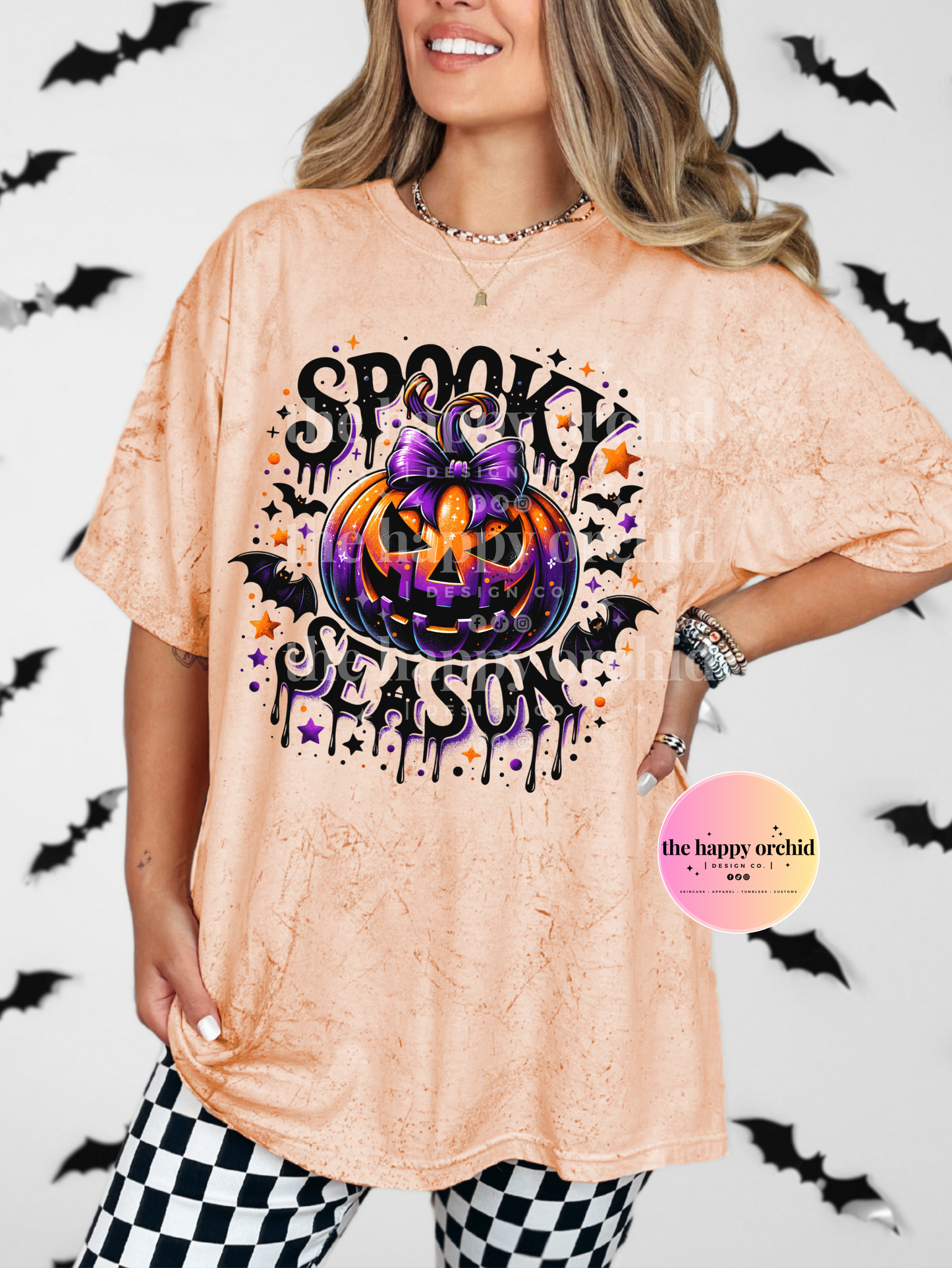 SPOOKY SEASON  Color Blast Top