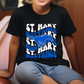 Youth RETRO WAVE ST. MARY MUSTANGS Top