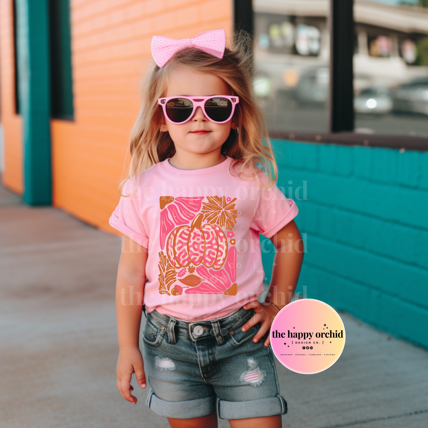 Toddler PREPPY PUMPKIN Top