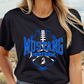 MUSTANG FOOTBALL tee