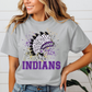 INDIANS Paint Splatter tee