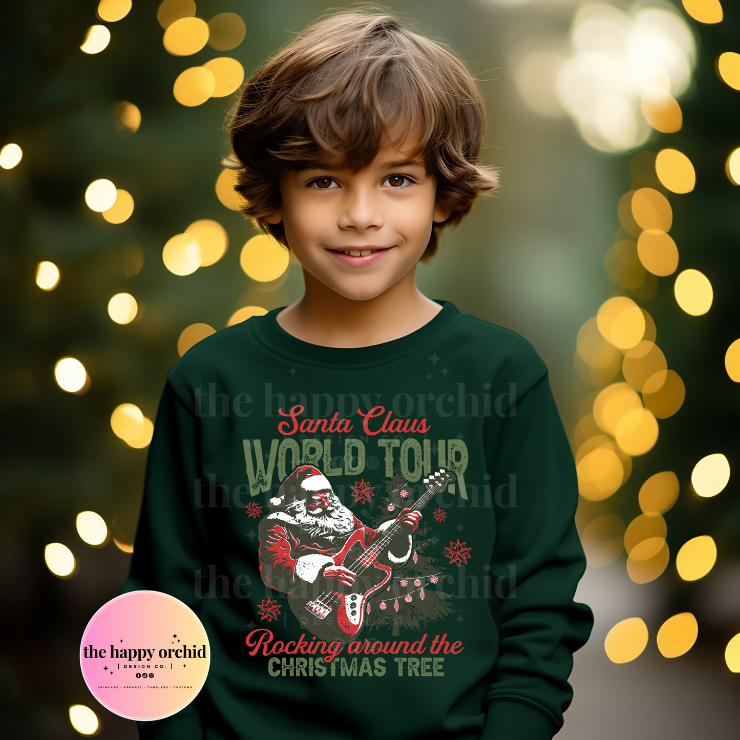 Youth SANTA WORLD TOUR Top